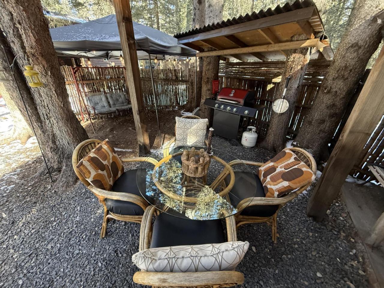Rustic Cozy Cabin With Hot Tub Bragg Creek Esterno foto