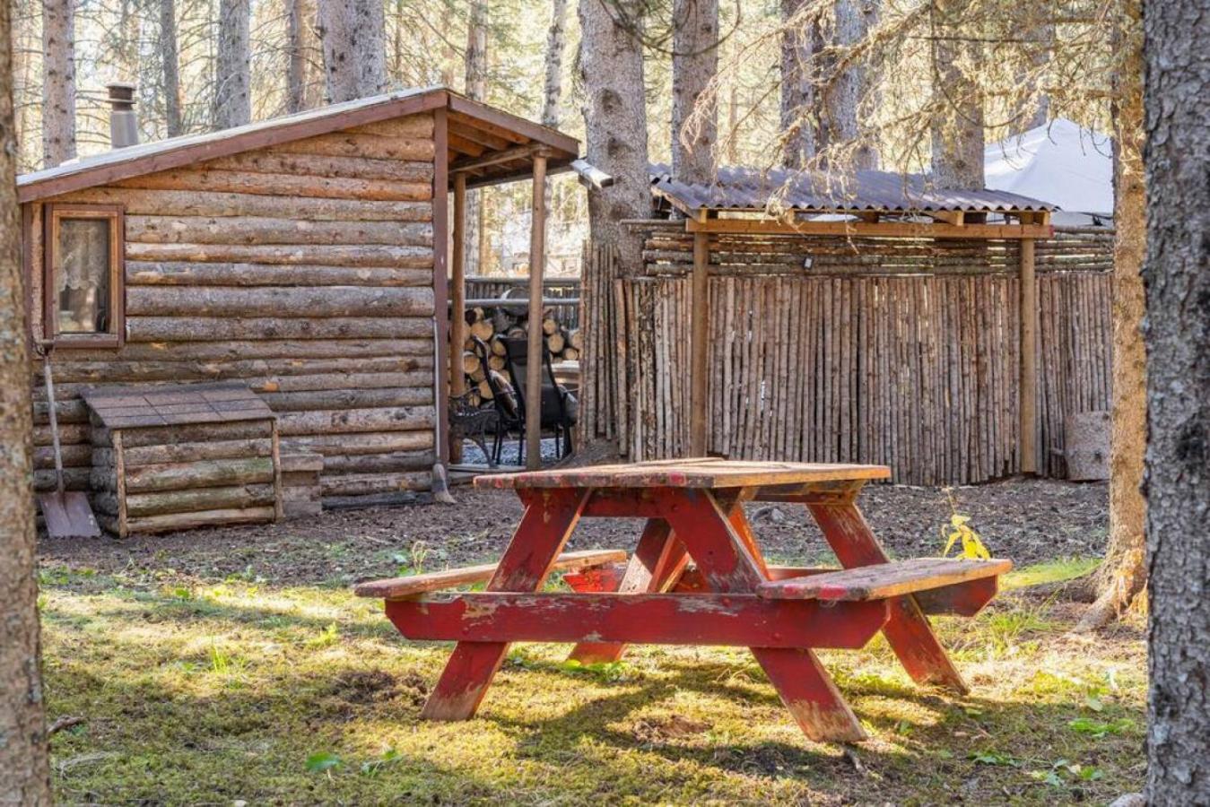 Rustic Cozy Cabin With Hot Tub Bragg Creek Esterno foto